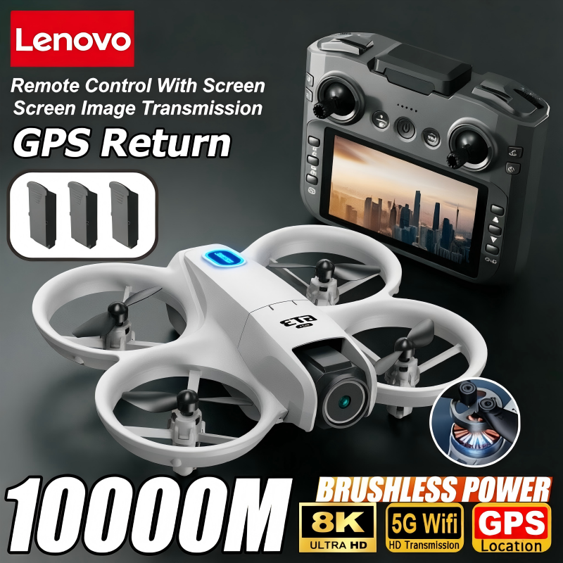 Drone Camera Wide Angle - Lenovo GT3 MAX GPS Drone 8K