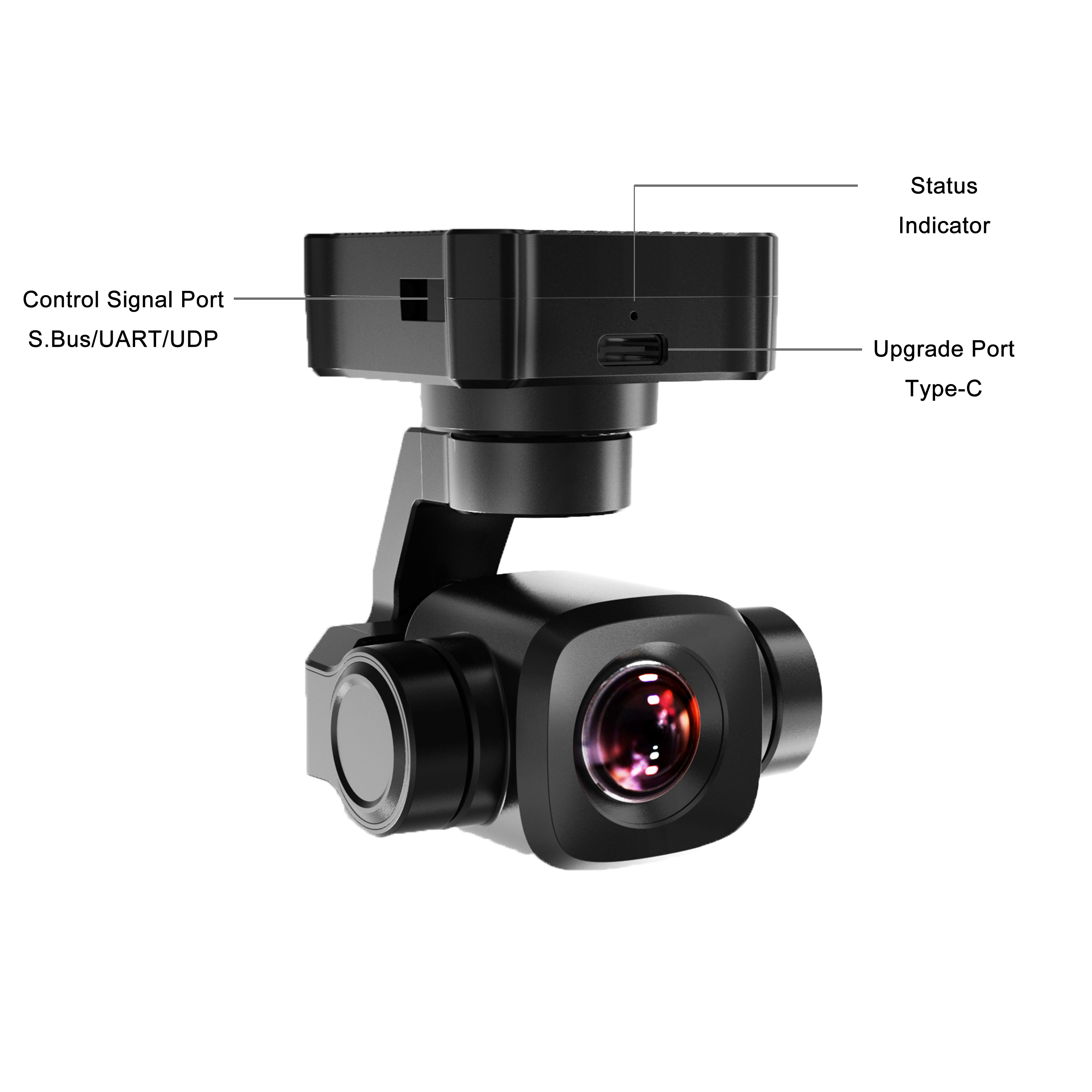 NCZOBOE A8 Mini 4K 8MP Gimbal  - Drone Camera Vlog recension och pris