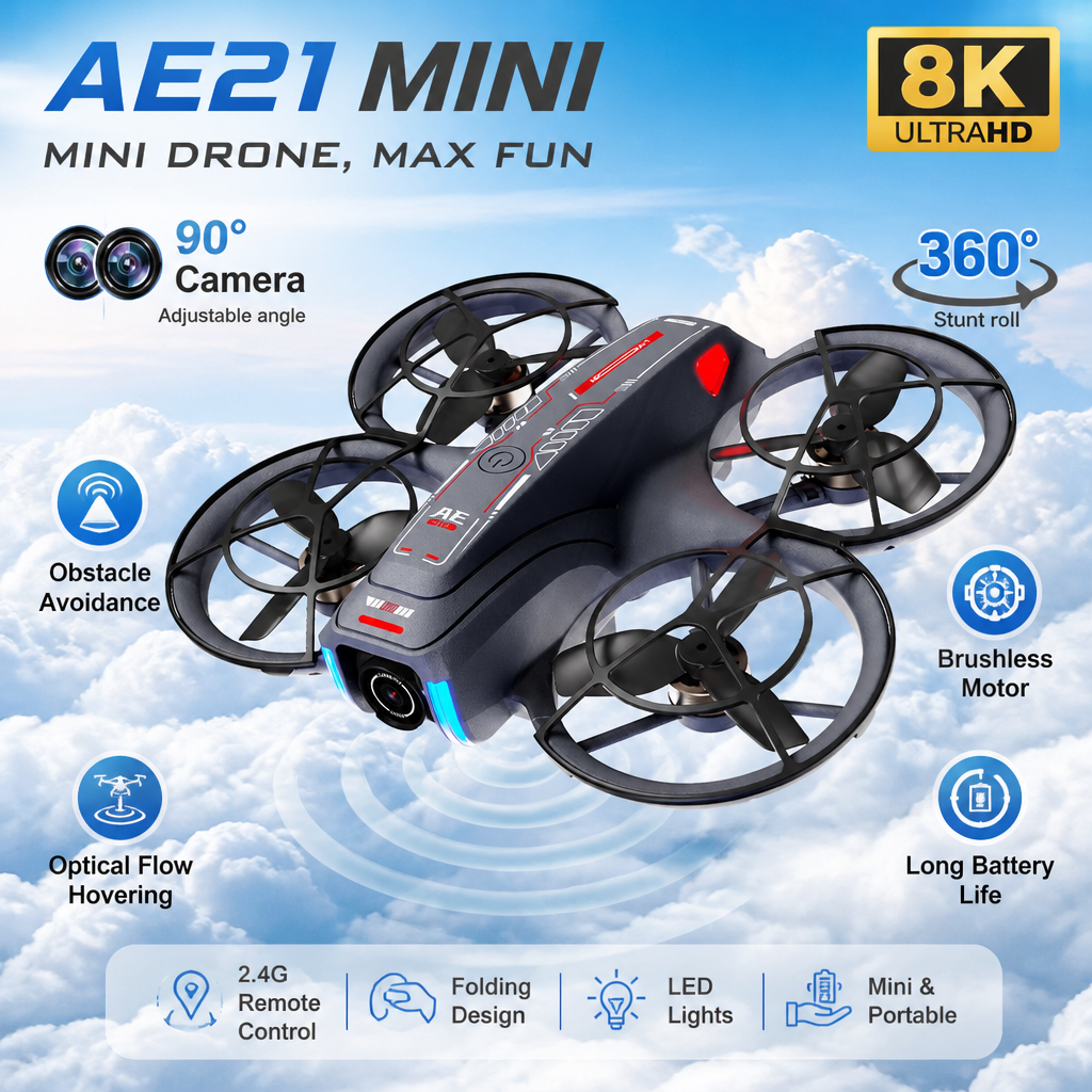 Introduction Drone GPS 8K Prof - Drone Camera With Gimbal recension och pris
