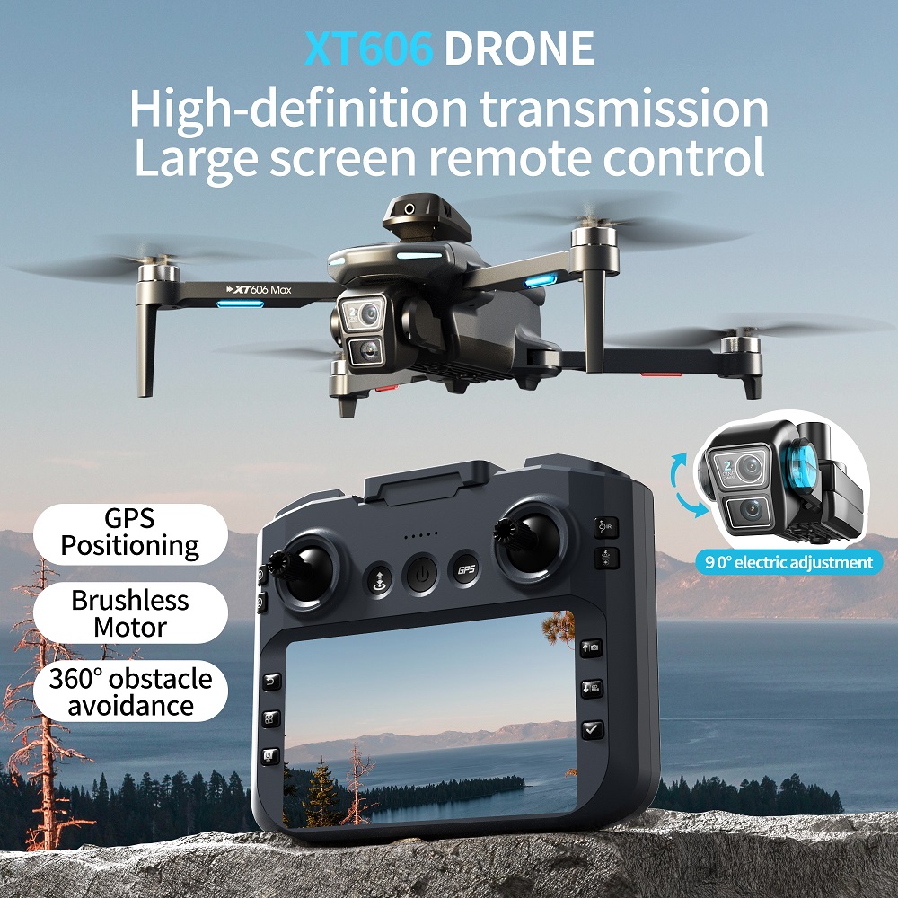 XT606 MAX 3 battery Drone 4k 8 - Drone Camera Thermal recension och pris