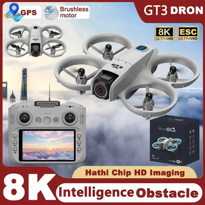 GT3 Mini NEW Drone Rc Quadcopt - Drone Camera 4K recension och pris