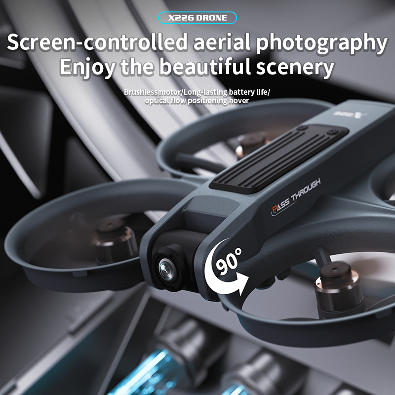 NEW X226 RC Drone 2.4G 5G WIFI - Drone Camera Professional recension och pris