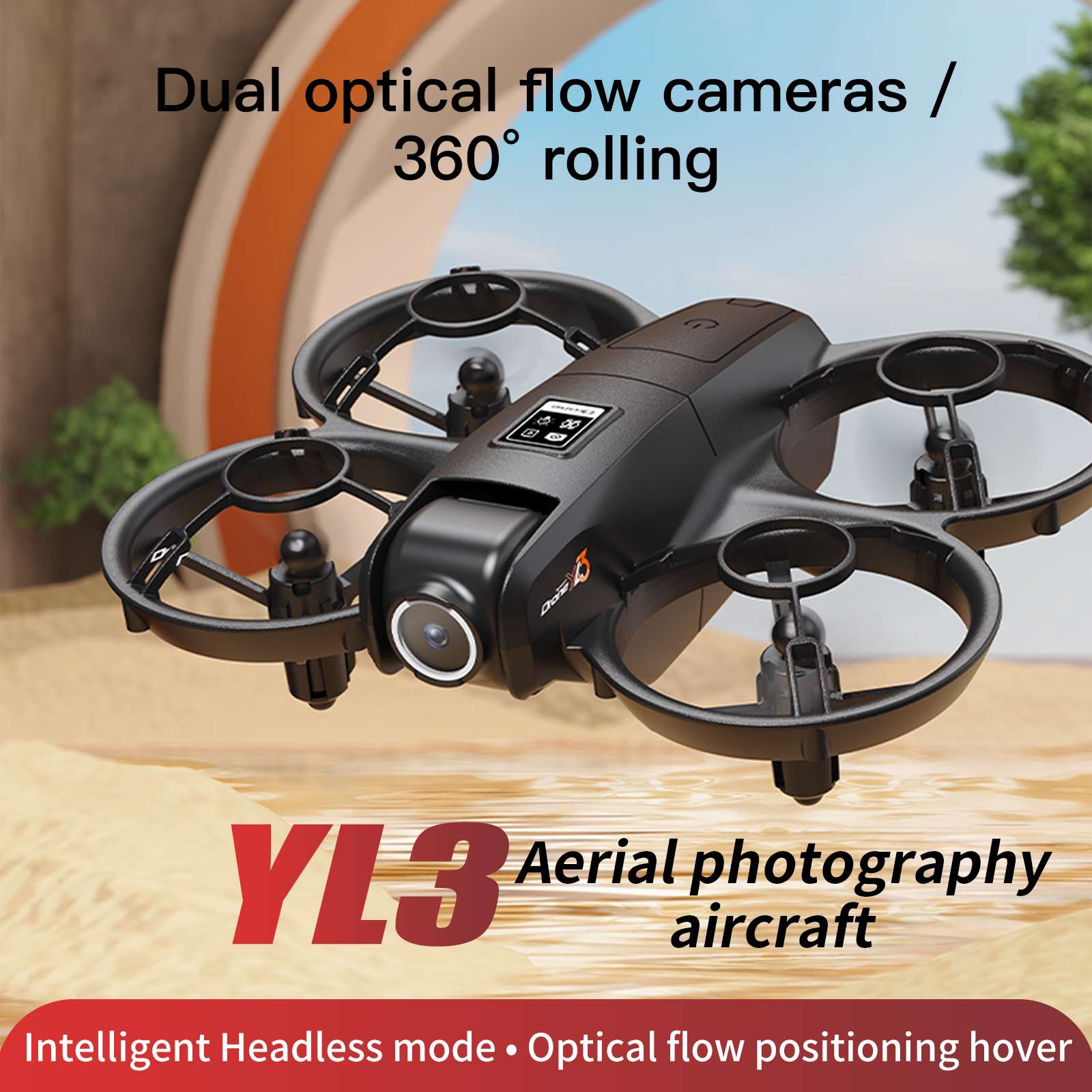 YL3 Remote-Controlled Drone wi - Drone Camera Mount recension och pris