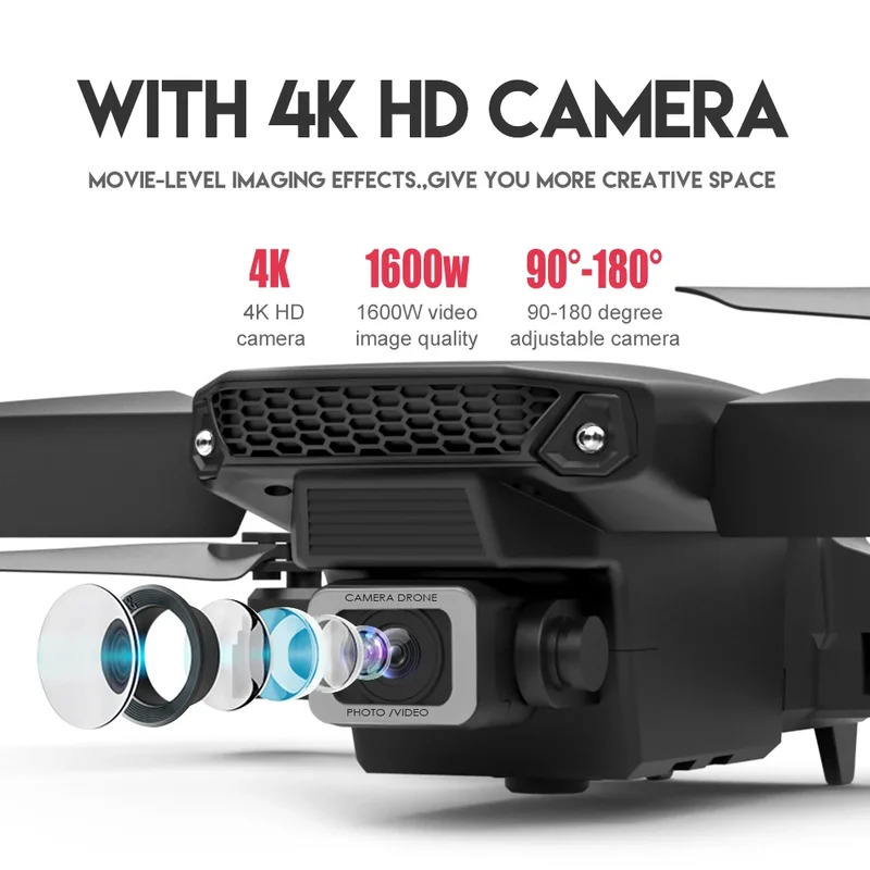 E88 ProIntelligent Folding Dro - Drone Camera Professional recension och pris