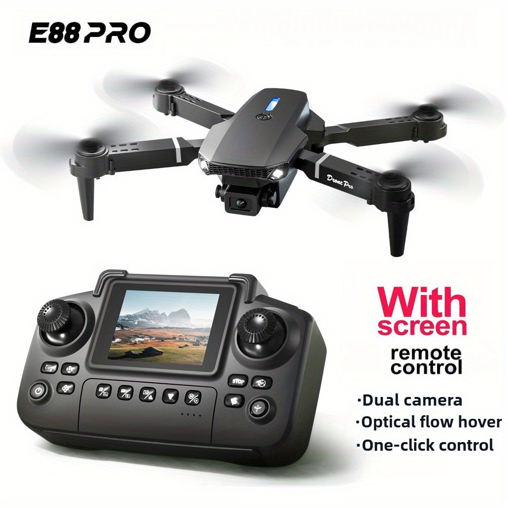 E88 Pro RC Drone WiFi FPV Heig - Drone Camera Wide Angle recension och pris
