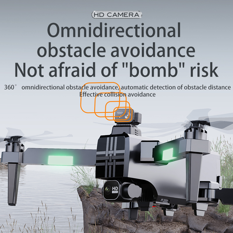 A380 Drone 4K HD Three Axis An - Drone Camera Wide Angle recension och pris
