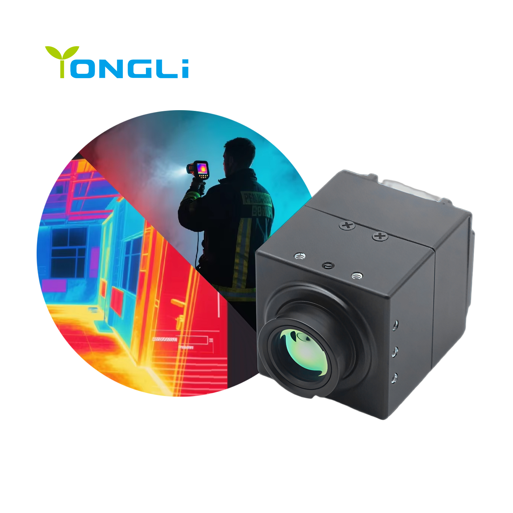 Uncooled 640x512 50Hz Radiomet - Drone Camera Thermal recension och pris