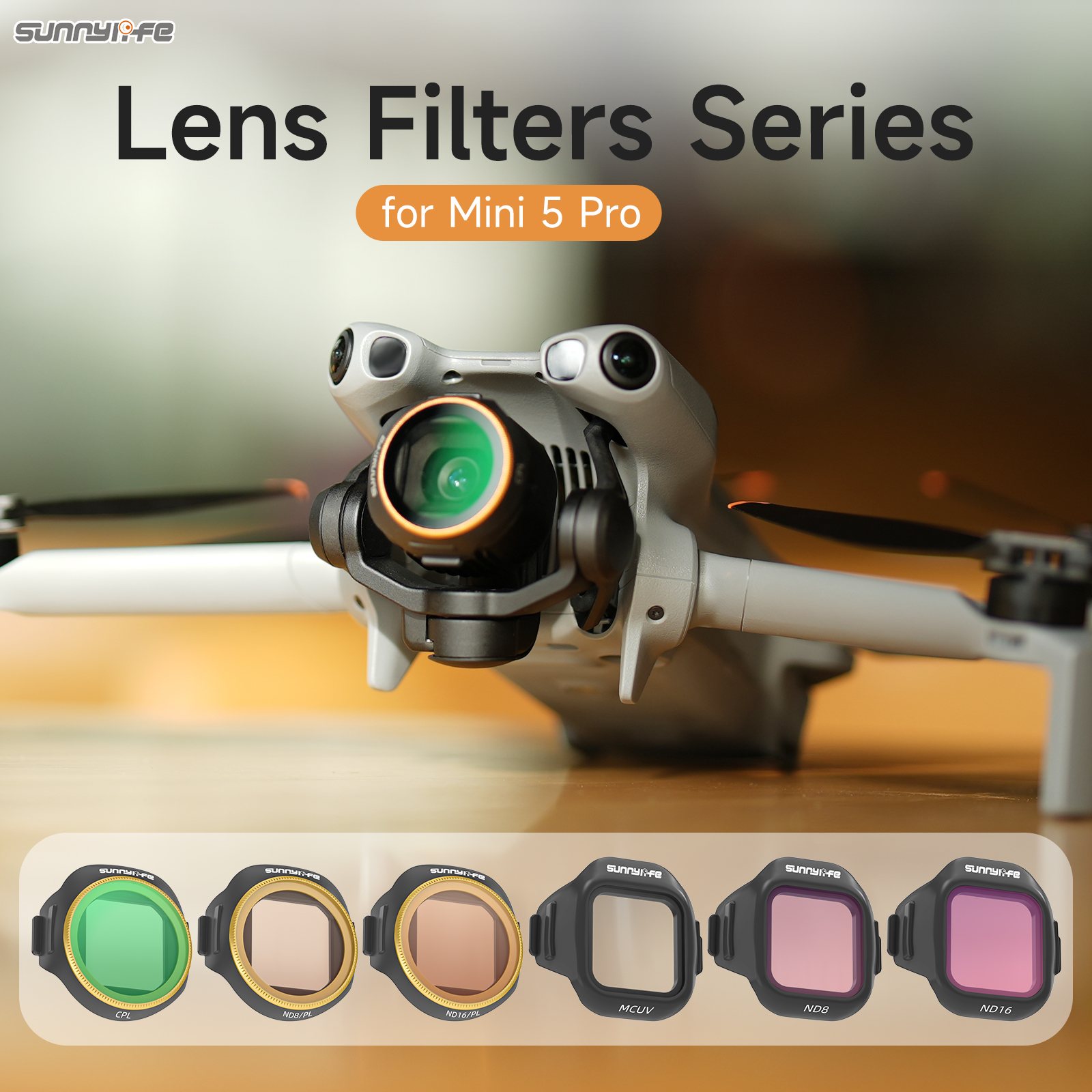 Sunnylife Lens For Mini 5 Pro  - Drone Camera Filter recension och pris