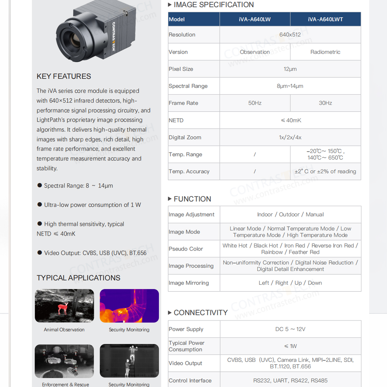 640x512 LWIR Thermal Imaging M - Drone Camera Thermal recension och pris