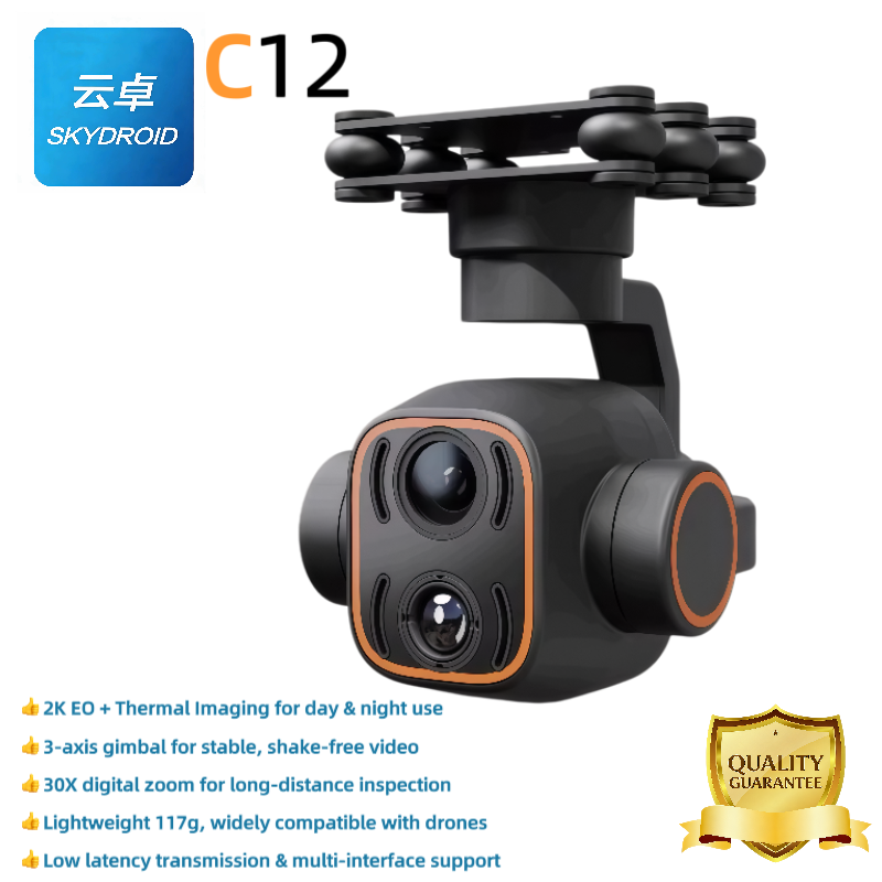 Skydroid C12 3-Axis Gimbal The - Drone Camera Waterproof recension och pris