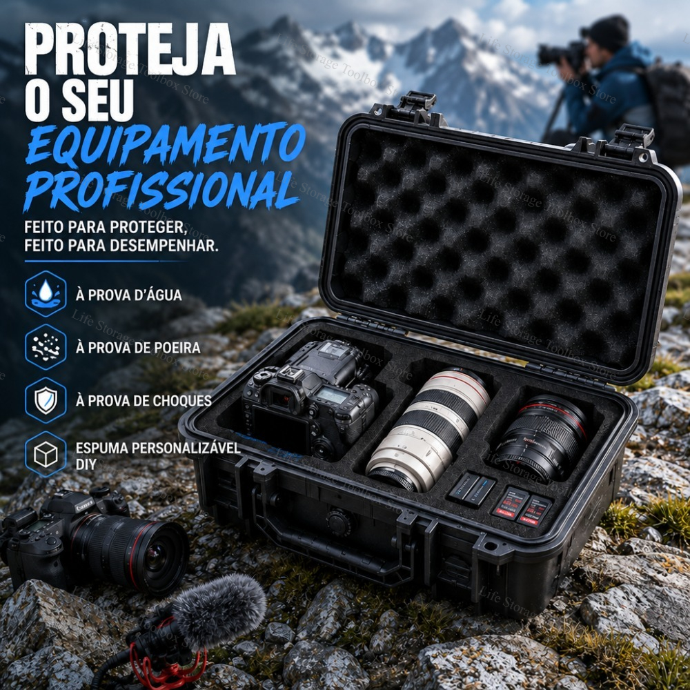 Hard Case 250mm Portable Water - Drone Camera Waterproof recension och pris