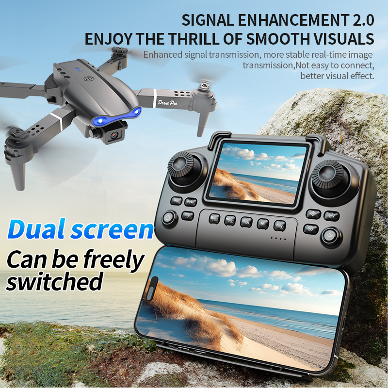 E99 PRO Drone Screen Control A - Drone Camera Mount recension och pris